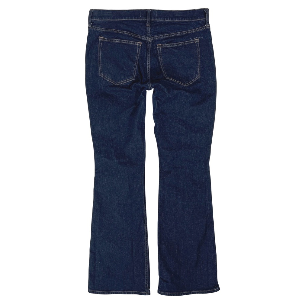 Abercrombie Mid Rise Bootcut Jeans 32 Festival Cowgirl 90s Casual Minimalist 14 - Picture 2 of 5